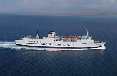 Book Agoudimos Lines ferries with Ferrysavers