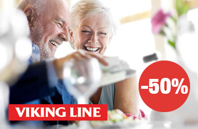 Up to 50% Discount on day cruises Helsinki-Tallinn-Helsinki Up to 50% Discount on day cruises Helsinki-Tallinn-Helsinki