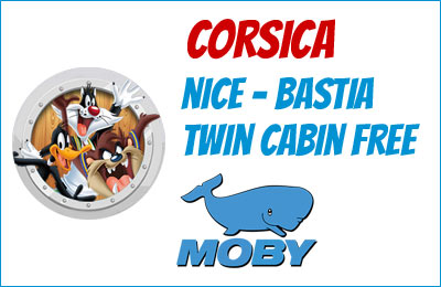 Corsica: Nice-Bastia from ?24,25 one way. Corsica: Nice-Bastia from ?24,25 one way.