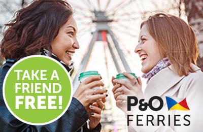 ¡Lleve a su amigo GRATIS en la ruta Cairnryan-Larne!